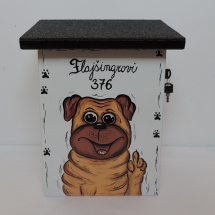Poštovní schránka-pes