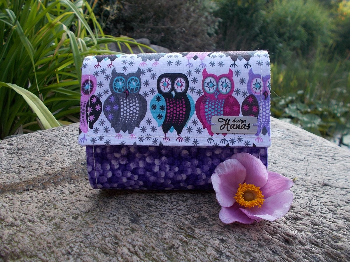 Peněženka se sovičkama