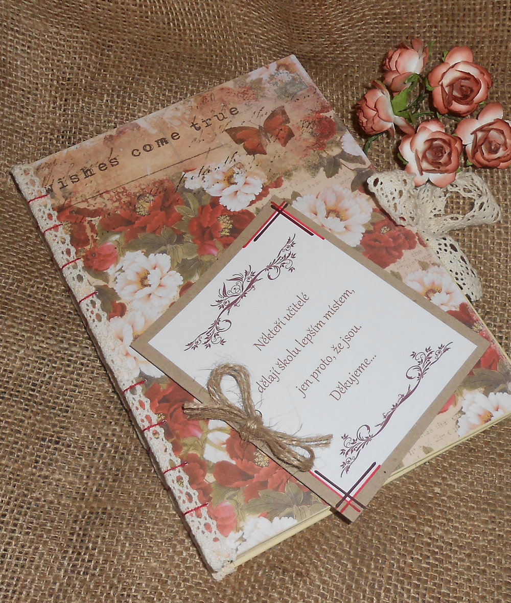 Deník pro paní učitelku  Rose... s věnováním