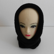 Teplý kuklo-nákrčník merino