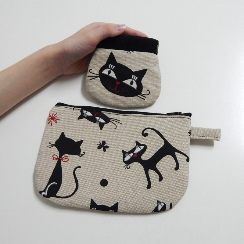 Sada kosmetická taštička + mincovka