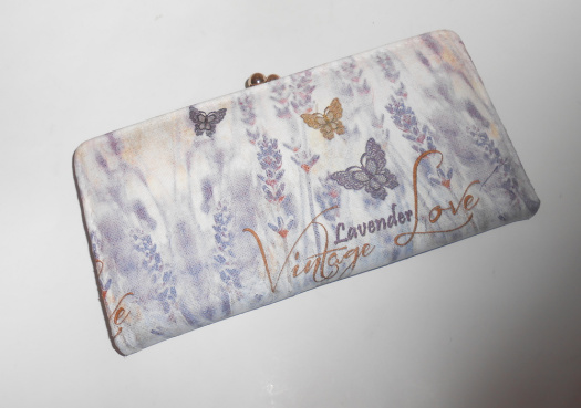 Peněženka - Lavander love vintage