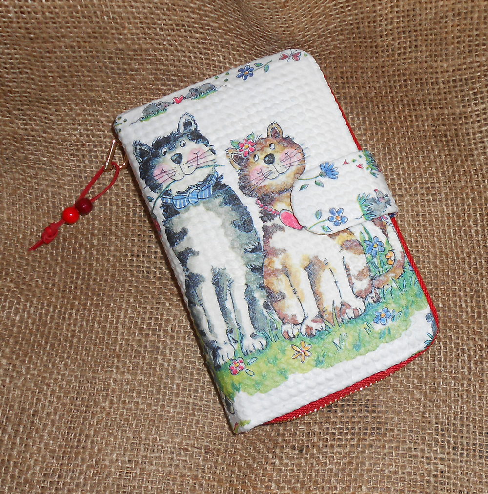 Peněženka - kočičky