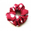 Gumička scrunchie do vlasů, s puntíky