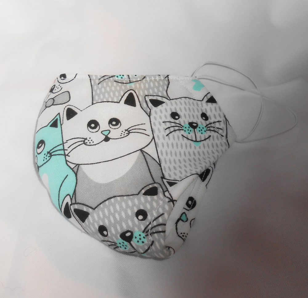 Dětská bavlněná rouška 6-12 let