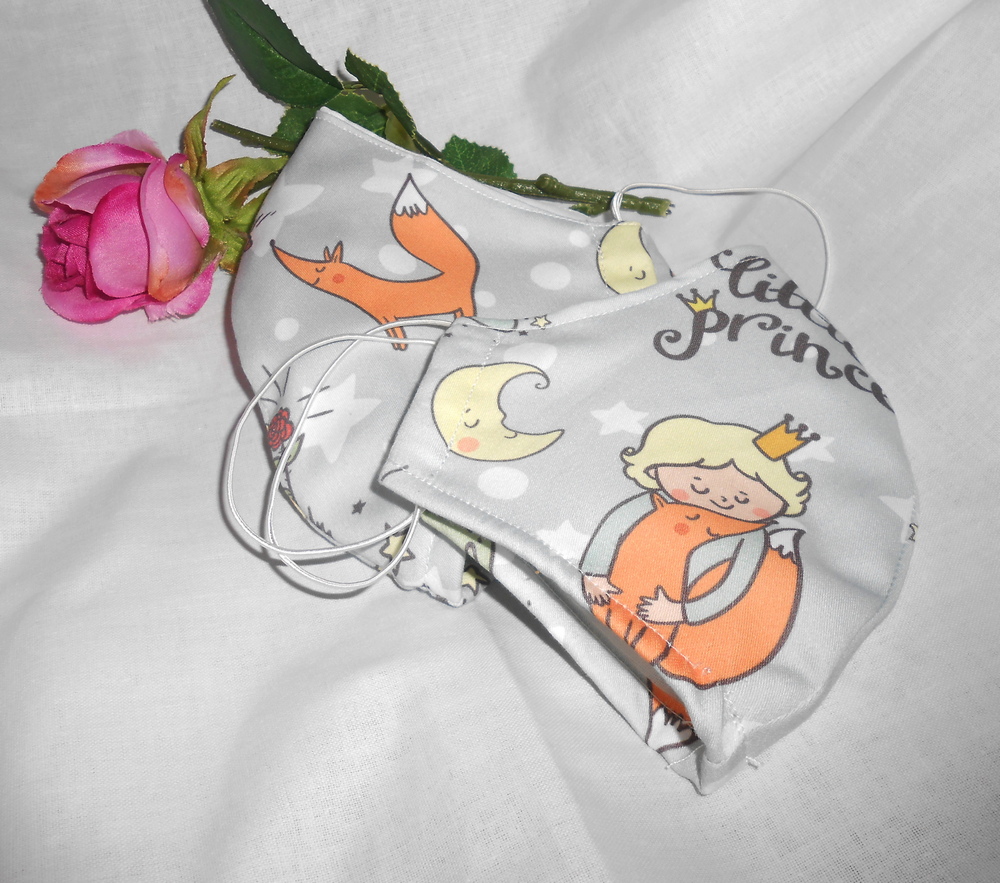 Dětská bavlněná rouška - Malý princ