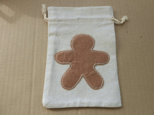 Dárkový pytlík lněný 13x18 cm