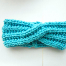 Křížená čelenka merino dětská