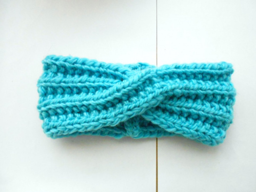 Křížená čelenka merino dětská