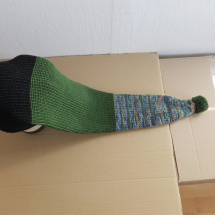 Dlouhá čepice s merinem