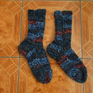 Teplé ponožky s vlnou 46-47