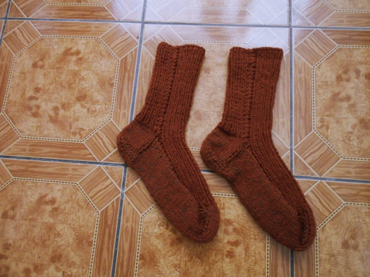 Teplé ponožky s vlnou 48-49