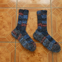 Teplé ponožky s vlnou 48-49