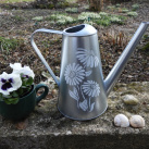 Plechová konvička vysoká -  Kopretiny