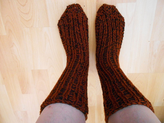 Velmi teplé ponožky s vlnou vel. 44-45