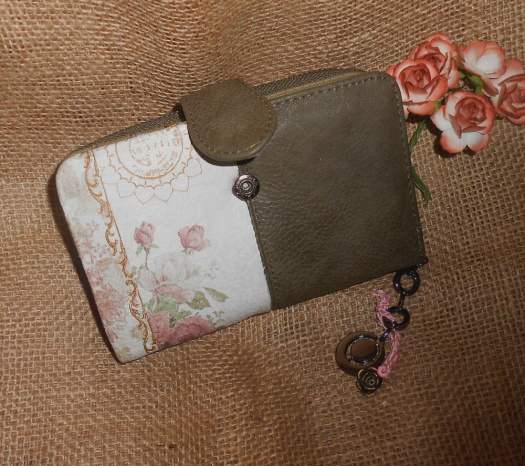 Peněženka - Rose vintage