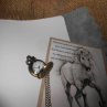 Kožený zápisník + hodinky - Láska koně