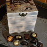 Originální, dárková krabička CHOCOLAT vintage