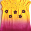 Dívčí tričko růžovo-žluté 2/3 roky