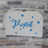 Dětský kufřík na přání 25x18cm BÍLÝ