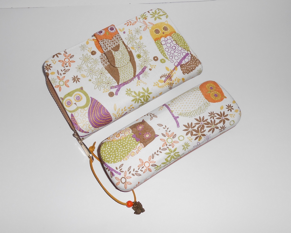 Sovičková sada (peněženka + pouzdro na brýle)