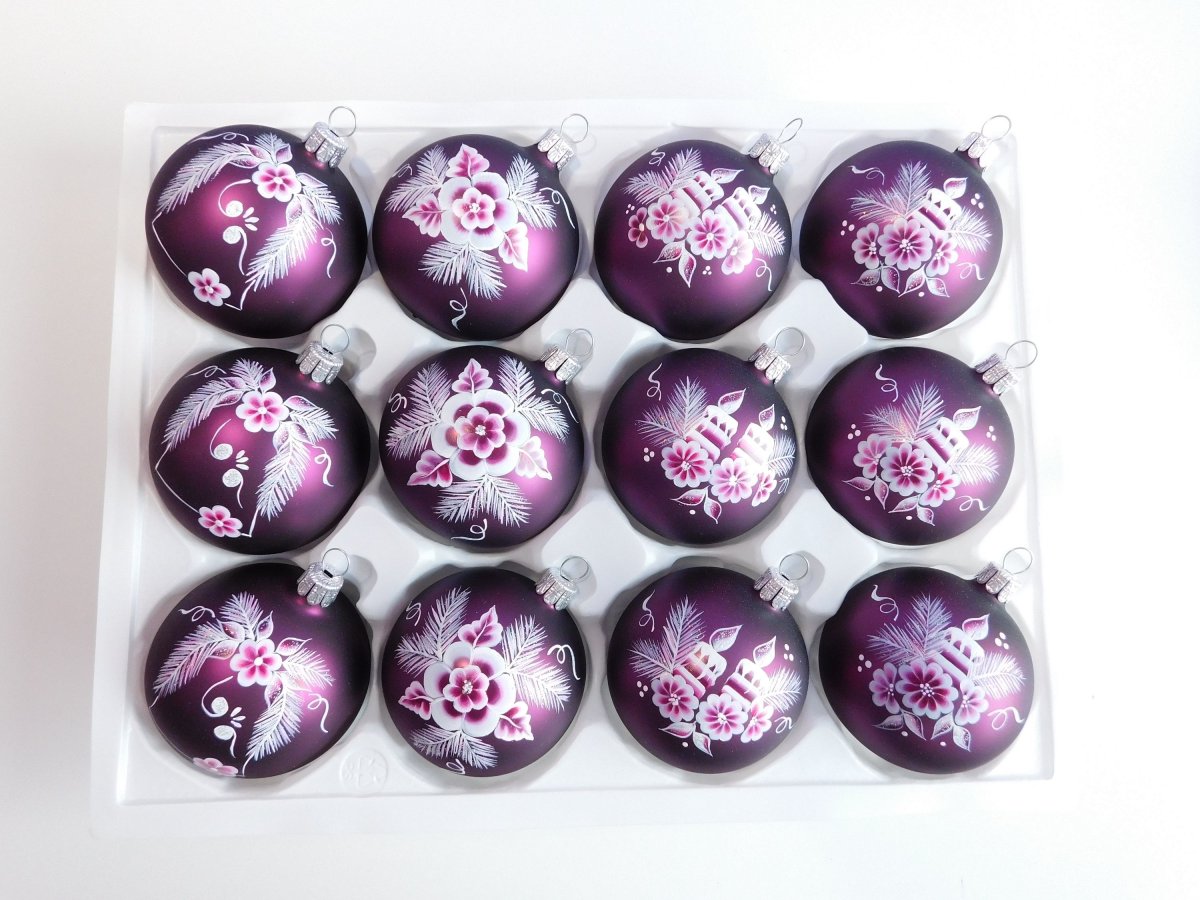 Vánoční ozdoby, baňky, kouličky