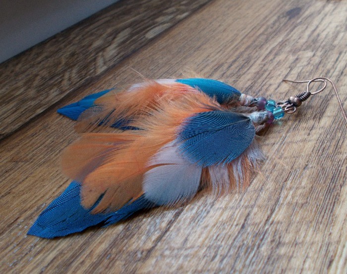 Náušnice... Pouštní řeka