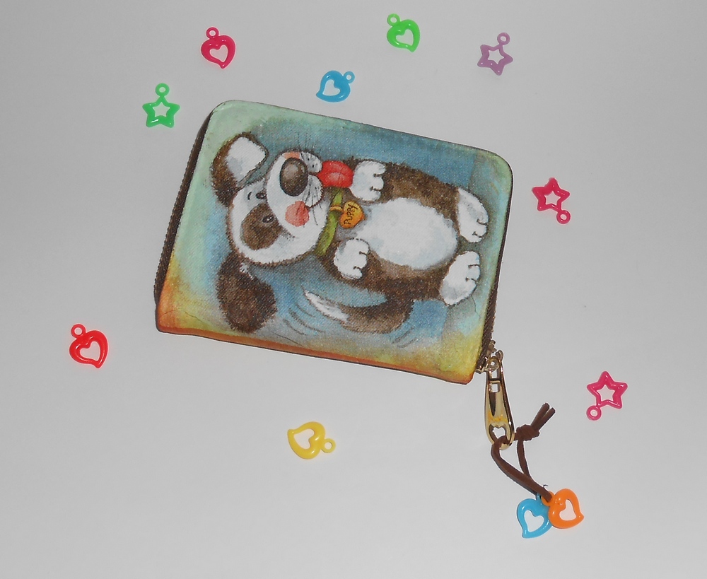 Dětská peněženka s pejskem