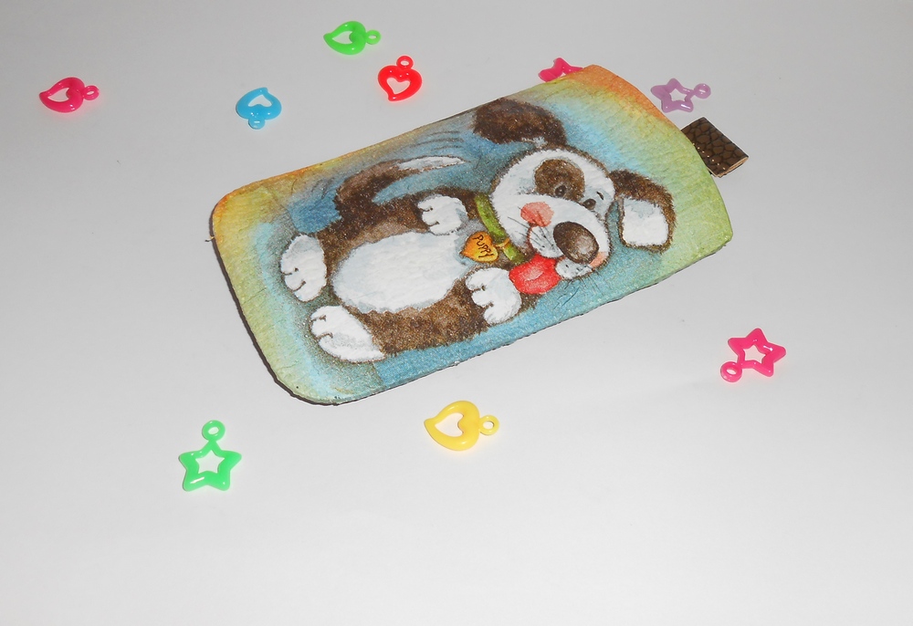 Pouzdro na mobil - pejsek