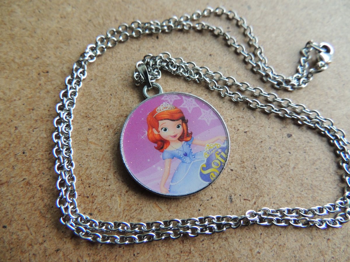 Princezna Sofie, přívěsek na řetízku z nerezové oceli