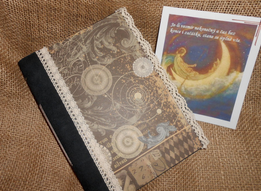 Deník, zápisník - Vesmír