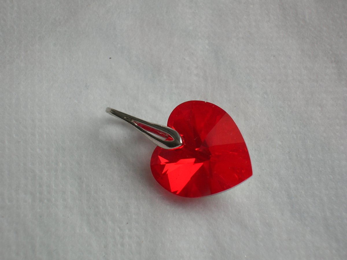 Přívěšek Červené srdce