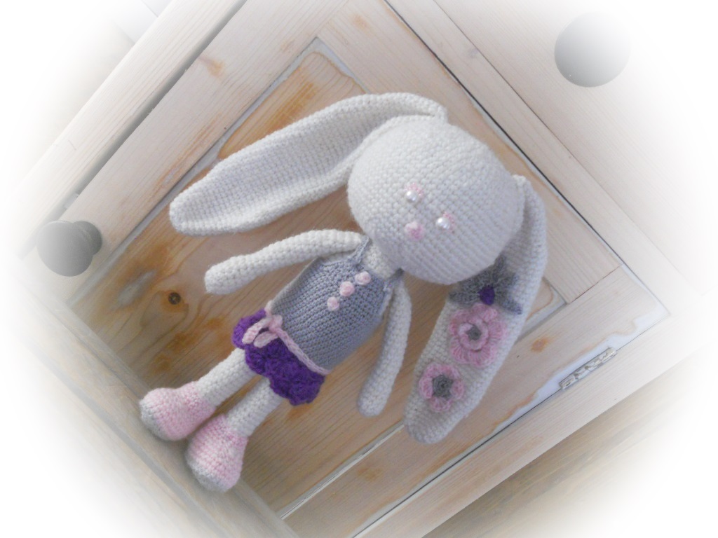 háčkovaný králík 