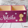 Dřevěný pastelkovník se jménem NA PŘÁNÍ