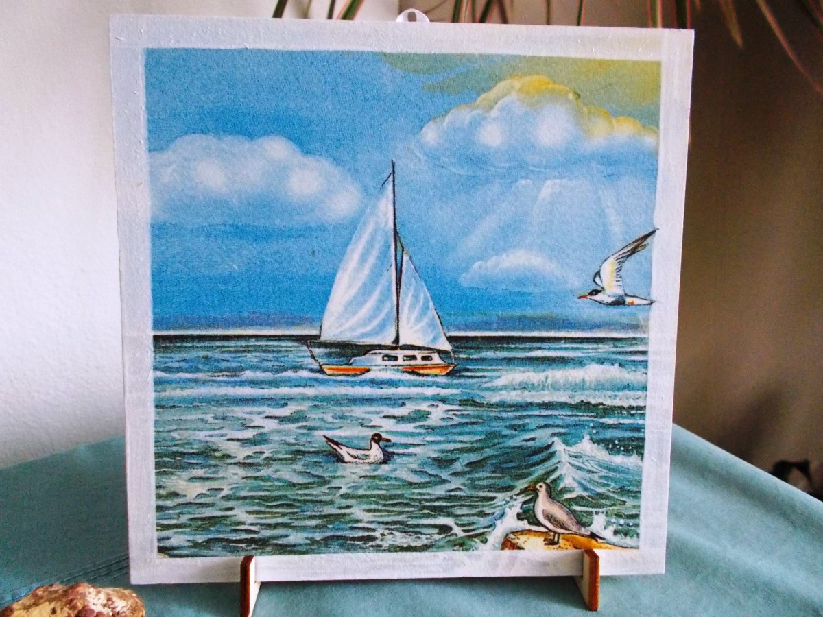 Plachetnice na moři