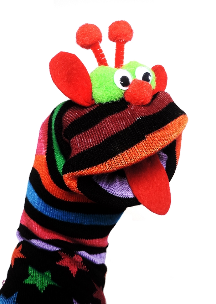 Maňásek ponožkáček. č.1002