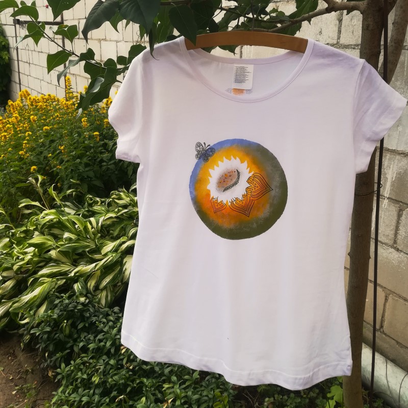 Tričko se slunečnicí