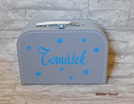 Dětský kufřík se jménem