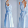 Dress Little Circled Dotties/Light Blue
