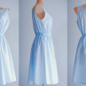 Dress Little Circled Dotties/Light Blue