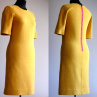 Dress Zipper Mustard