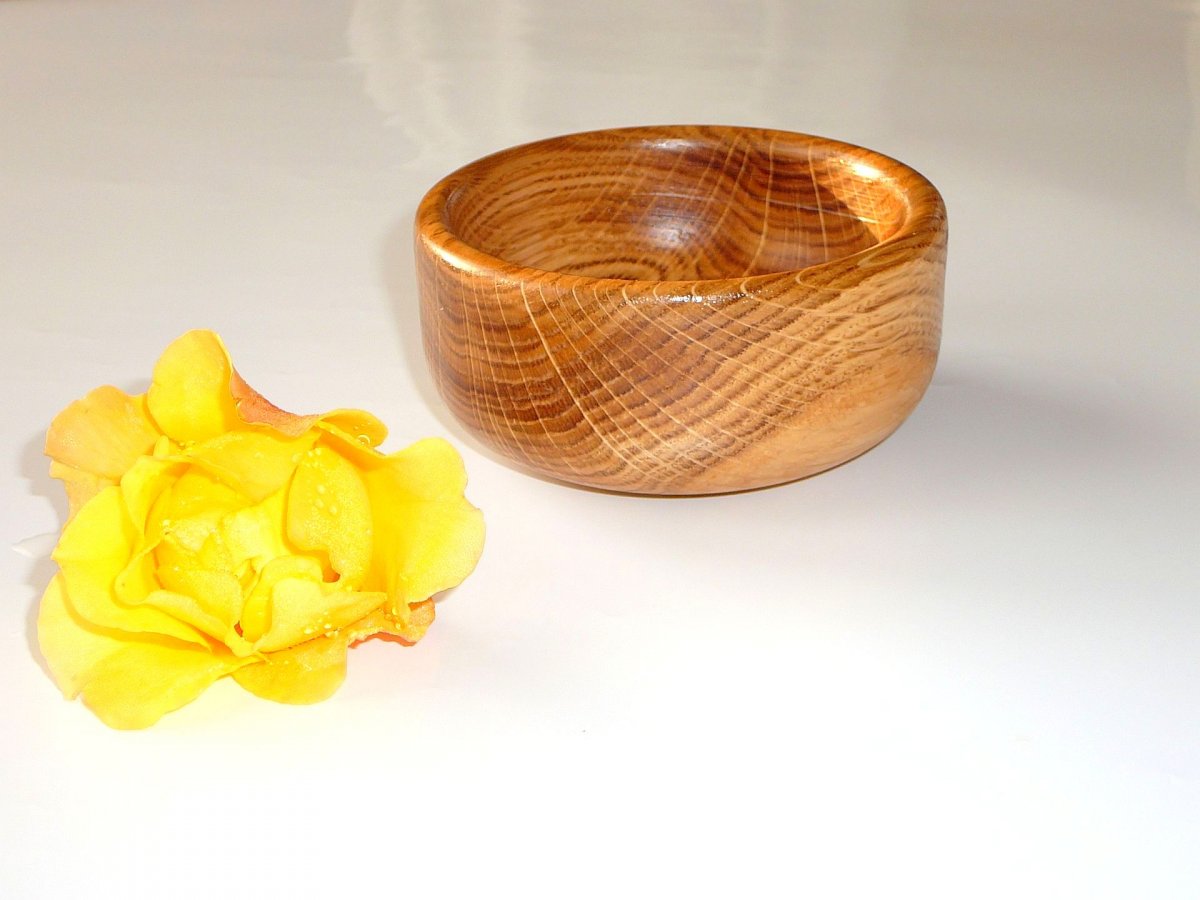 Dřevěná miska 297 malá -dub prům. 10 cm  