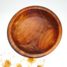 Dřevěná miska 419 - ořech -prům. 20 cm  