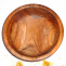Dřevěná miska 421 - ořech -prům. 20 cm  