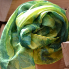 Hedvábná šála Tropická džungle