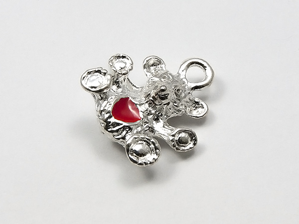 Stříbrný medvídek - přívěsek