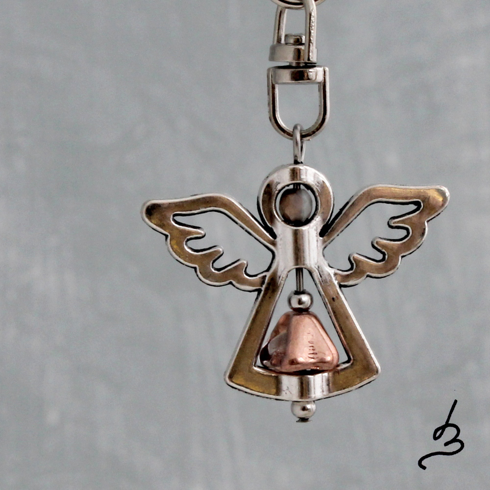 Andílek SS v měděné - přívěsek