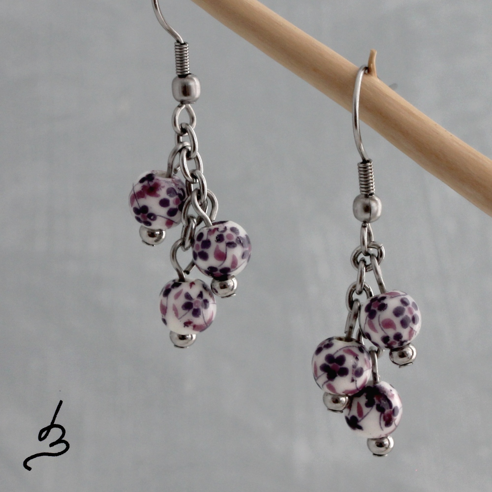 Violet buds z kolekce Porcelain  – S.Steel