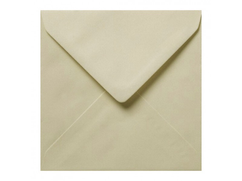 Dopisní obálka 14 x 14 cm - SLONOVÁ KOST