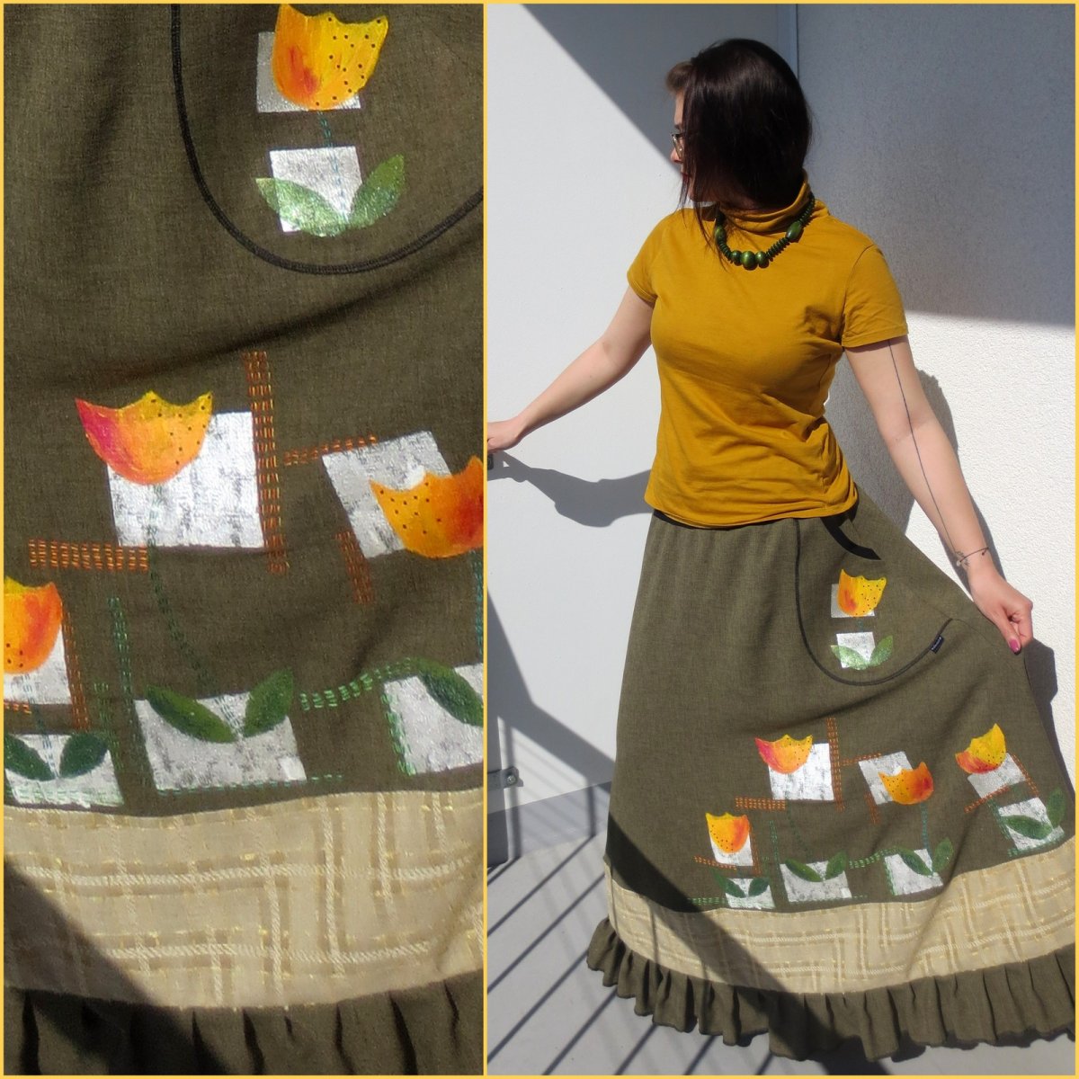 Tulipánová maxi...UNI